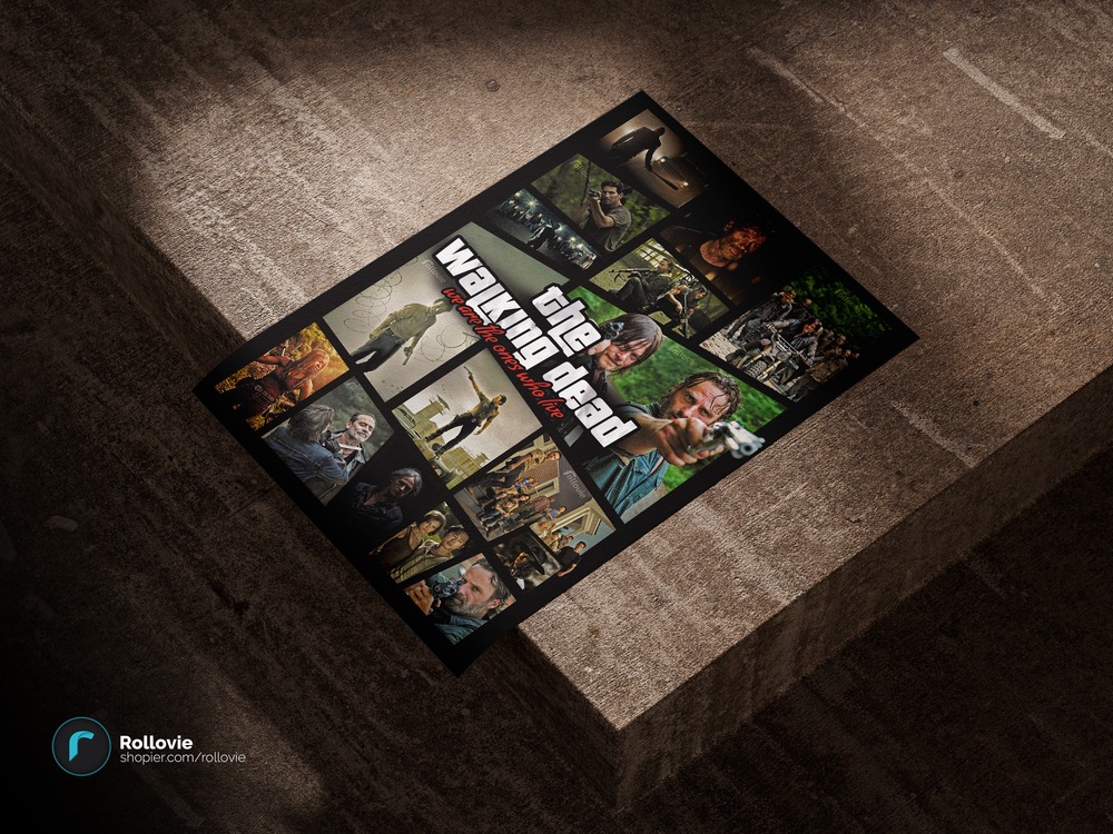 The Walking Dead (GTA Konseptli) Poster