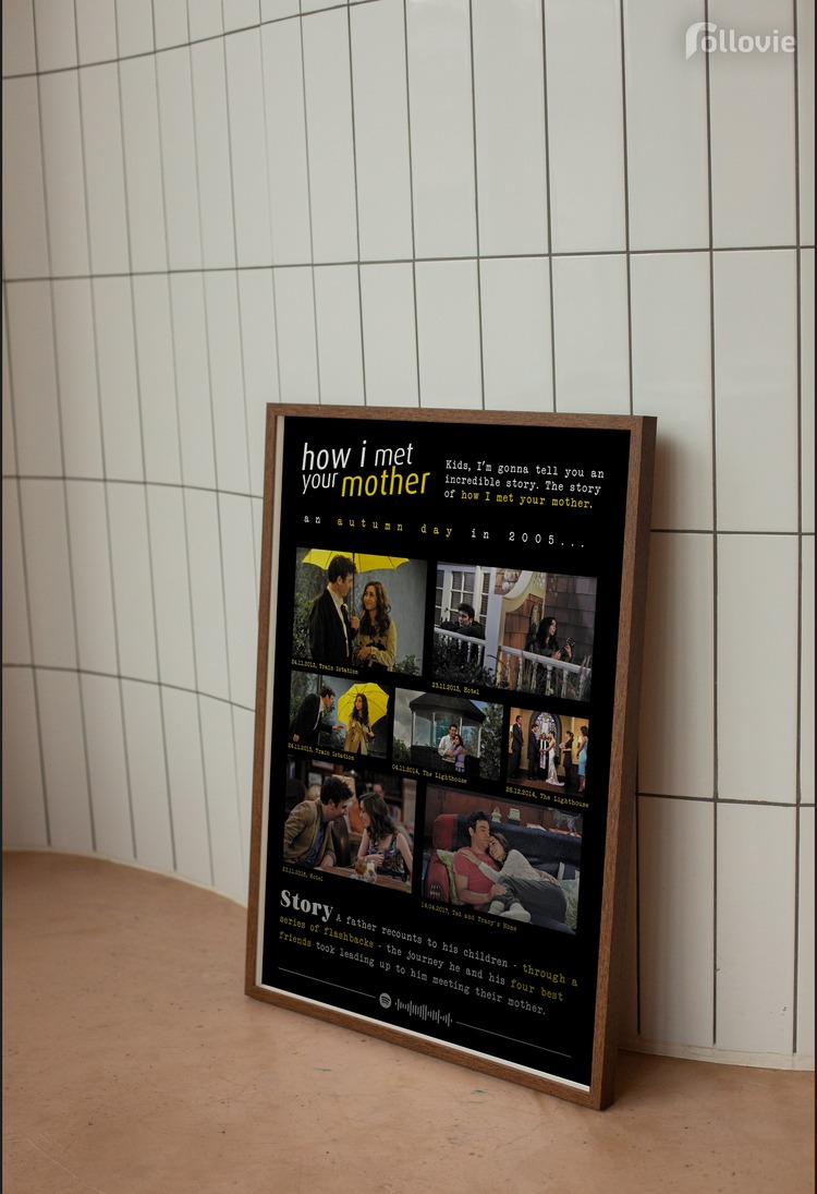 How I Met Your Mother (Ted-Tracy) Anılar Posteri