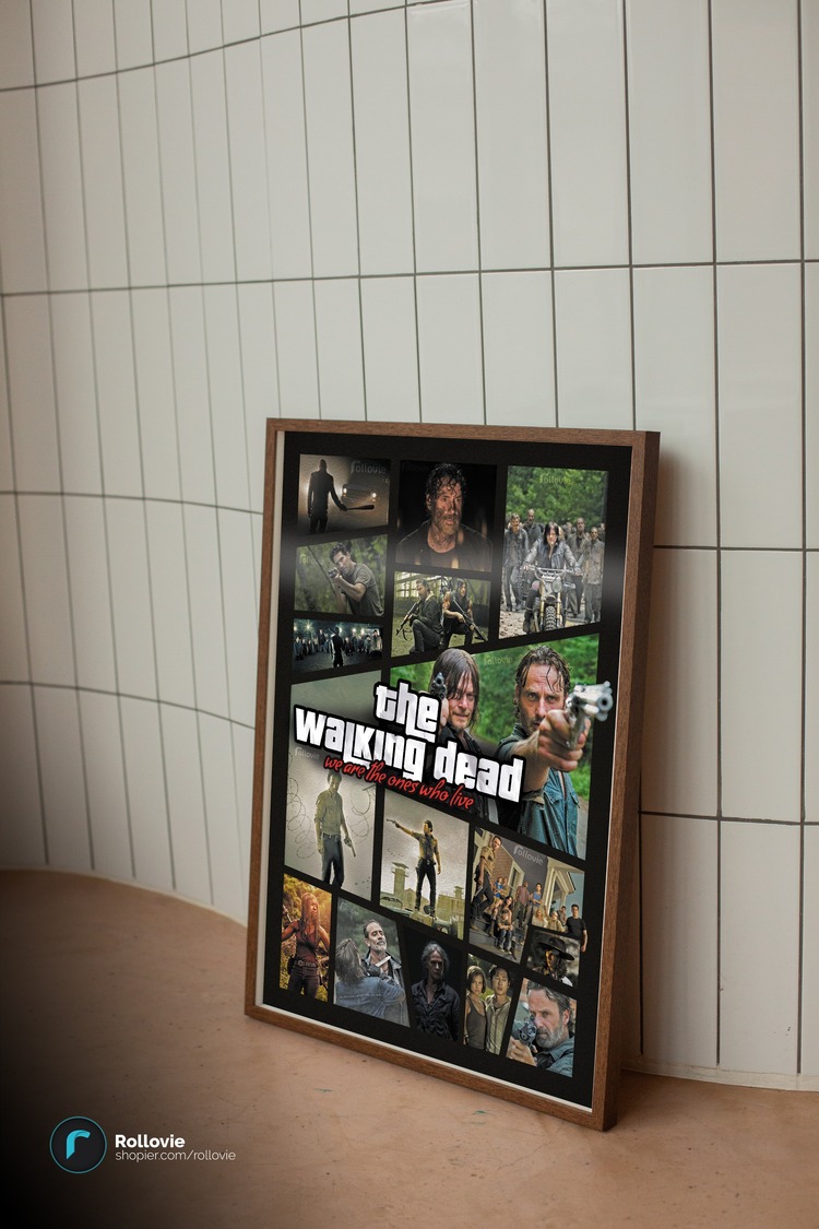 The Walking Dead (GTA Konseptli) Poster