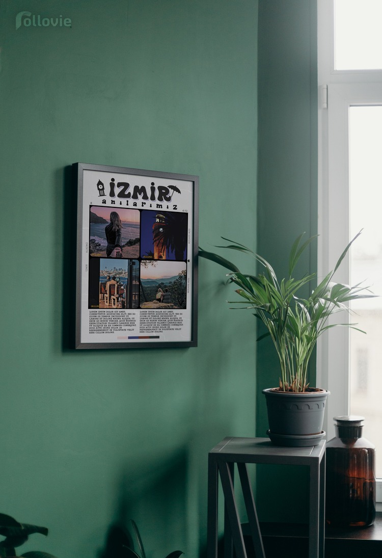 Şehir Gezisi - Tatil Anı Posteri