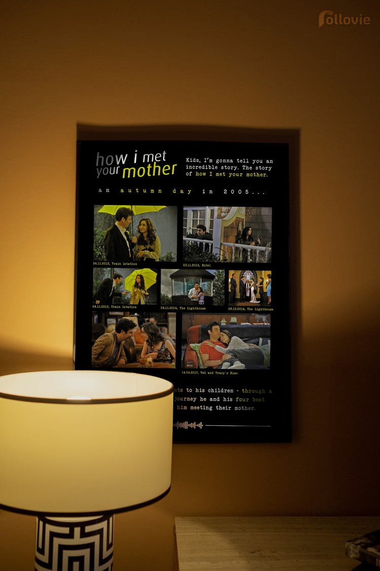 How I Met Your Mother (Ted-Tracy) Anılar Posteri