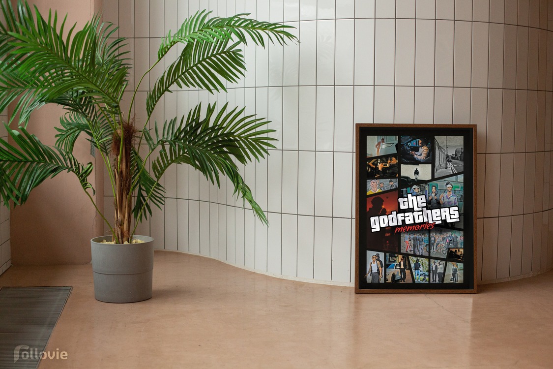 GTA Konseptli (Arkadaş Grubu - Aile Grubu - Sınıf Grubu) Anı Posteri