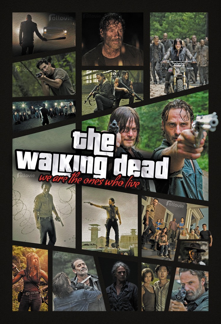 The Walking Dead (GTA Konseptli) Poster