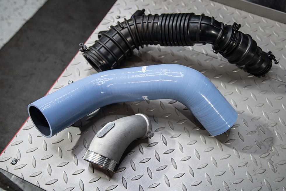 Hyundai i20N için Turbo Girişi Turbo Inlet Pipe  mavi Forge FMTIA11