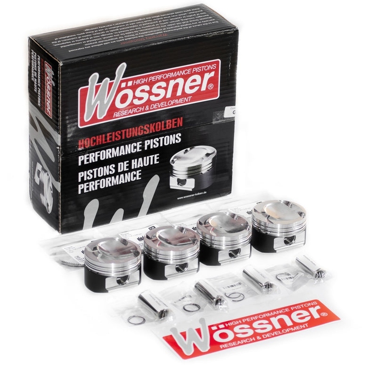 wossner Piston Kit Anodized Crown Mini Cooper 1.6L 16V 2015-2021 10.0:1 CR  K9513D050