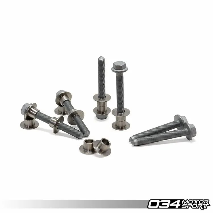 034Motorsport Paslanmaz Çelik Alt Şasi Kilit Yükseltme Kiti,  GOLF - A3 034-601-0024