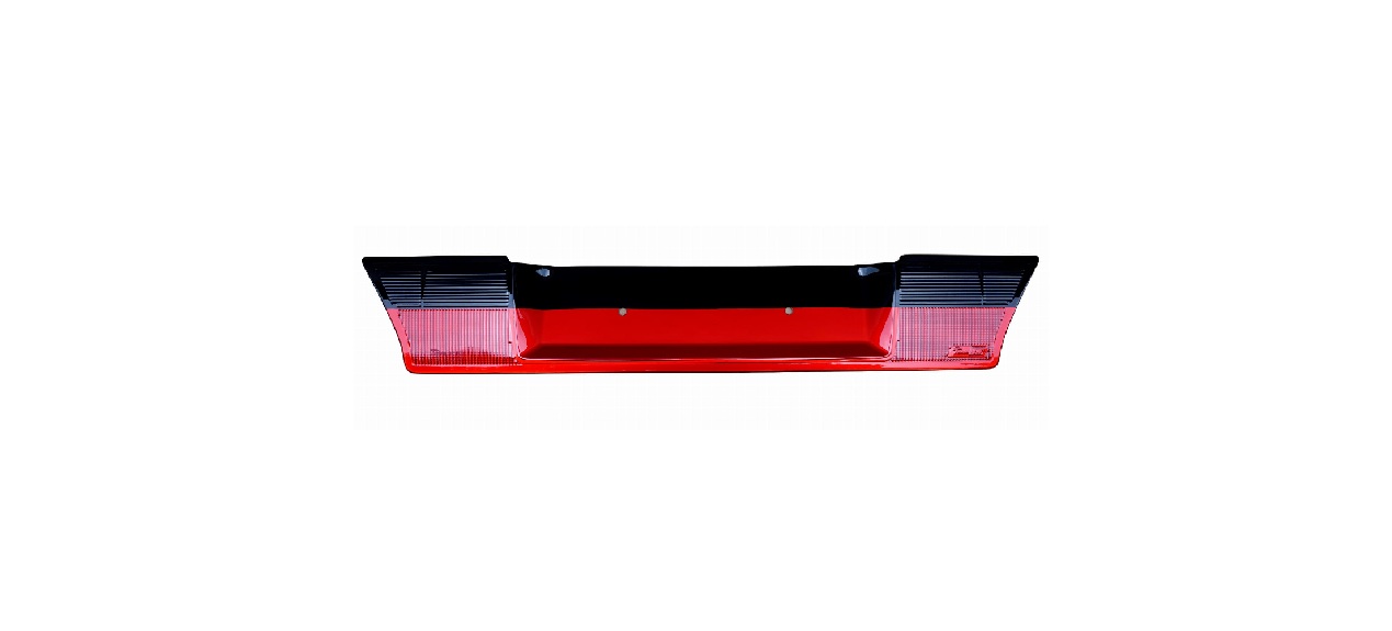 Vw Golf II 1987-1991 Arka panel kaplaması siyah-kırmızı Team Heko 01058 
