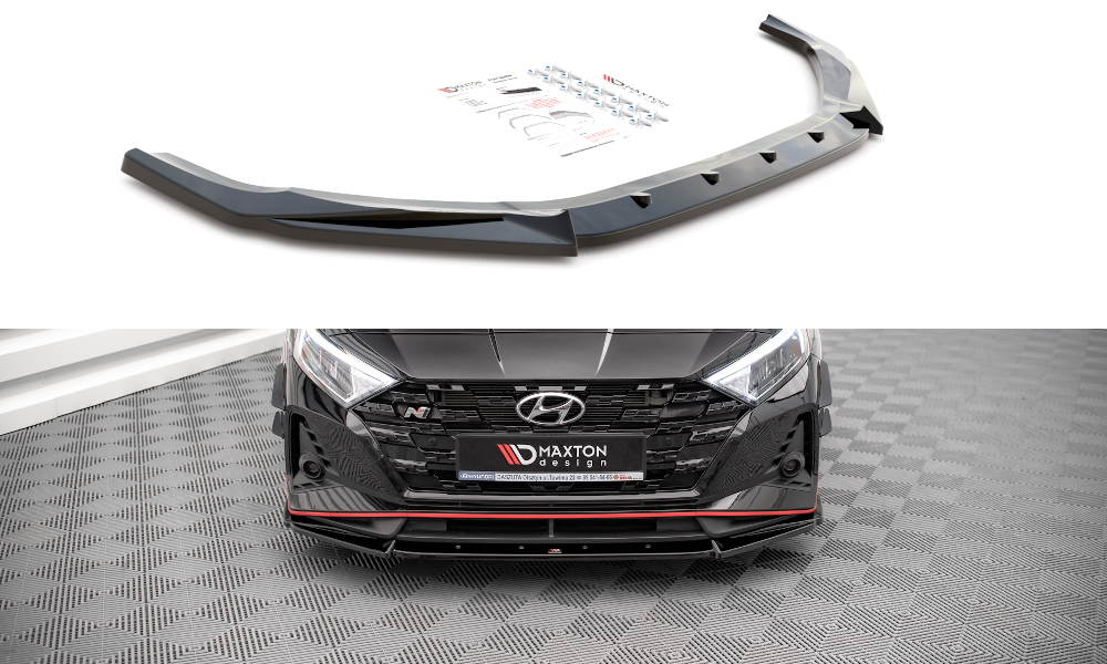 Front Splitter V,2 Hyundai I20 N MAXTON HY-I20-3-N-FD2G