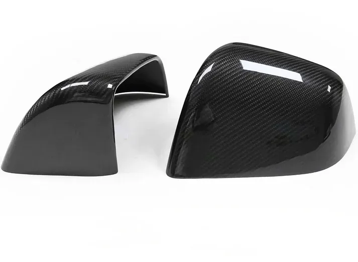 Tesla Model Y için MAX CARBON  ayna kapakları TAKIM