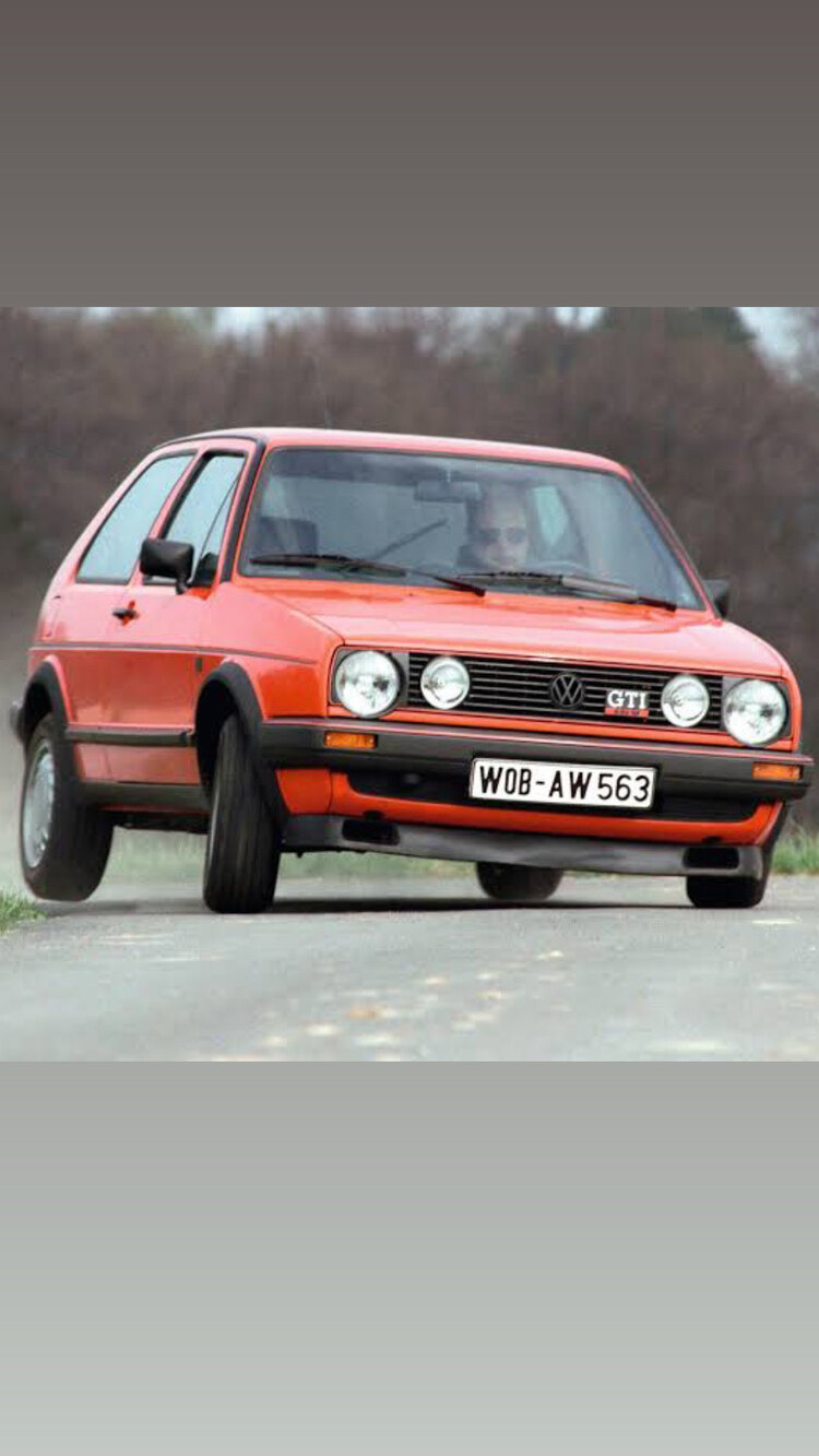 Golf Mk2 makyaj öncesi GTi tampon eki 9521227a1