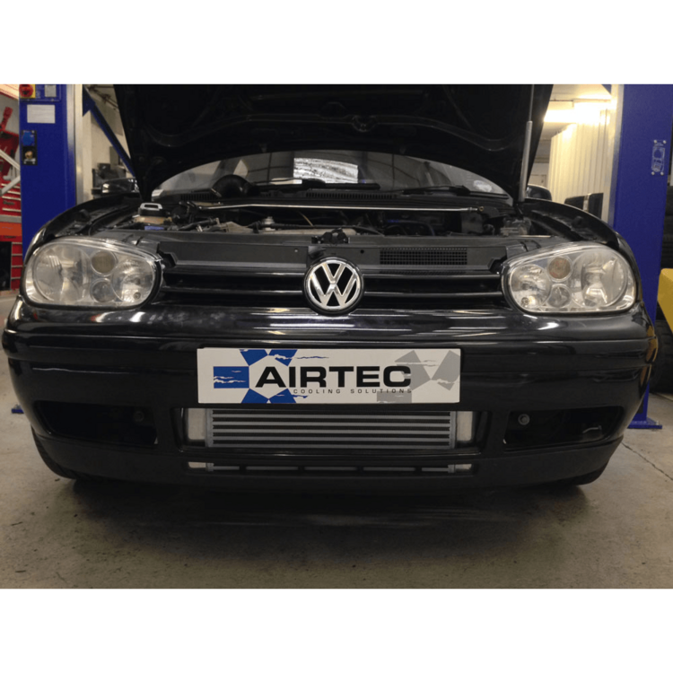AIRTEC Motorsport Intercooler for Mk4 Golf 1.8T (LOGOSUZ) SİYAH boru seti ile ATINTVAG13