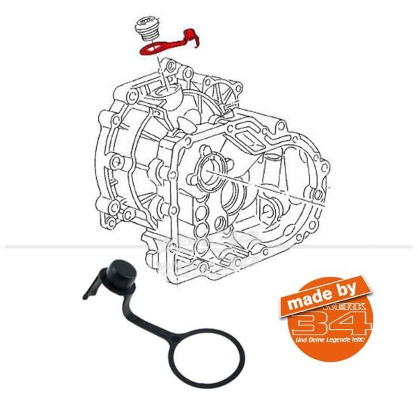 Şanzıman kontrol kapağı werk34 301.020.132 