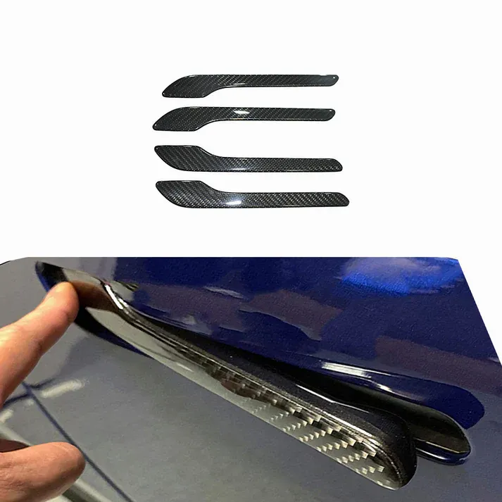 TESLA MODEL 3 MODEL Y için kapı kolu seti MAX CARBON kaplama