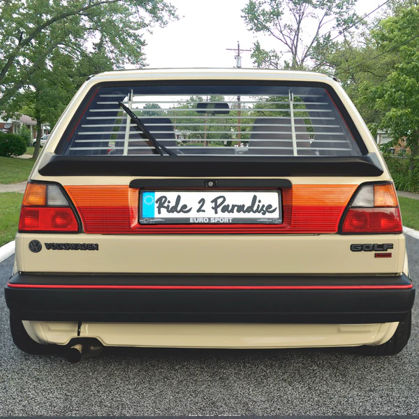 Vw Golf II 1987-1991 heckblende turuncu -kırmızı Team Heko 01058 
