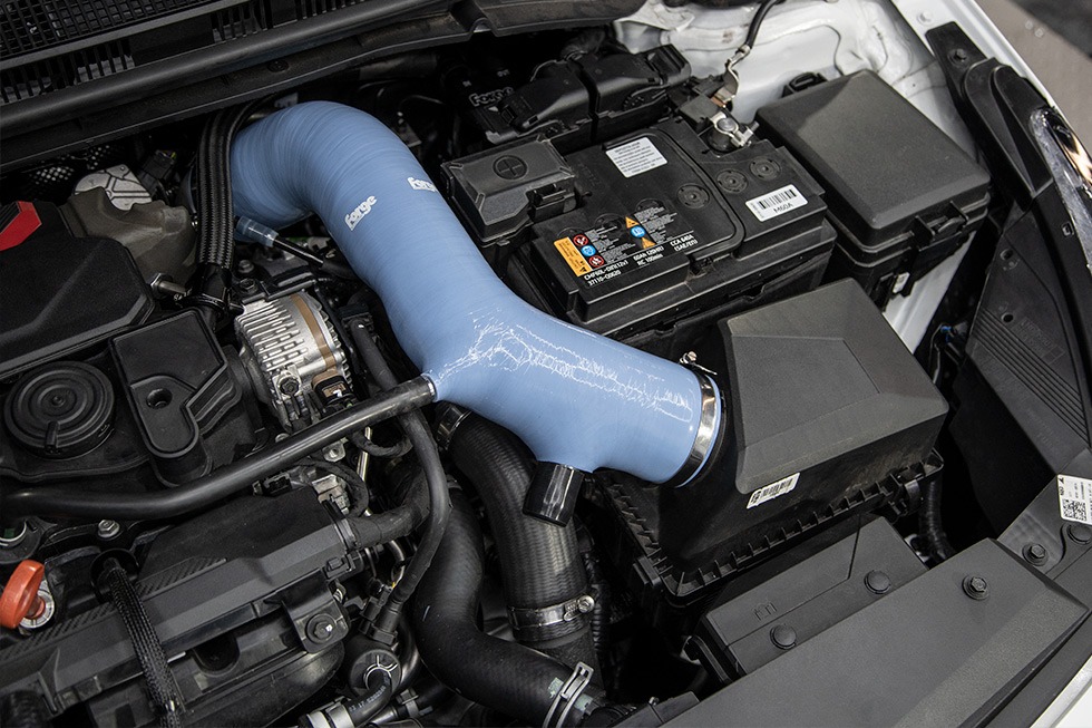 Hyundai i20N için Turbo Girişi Turbo Inlet Pipe  mavi Forge FMTIA11
