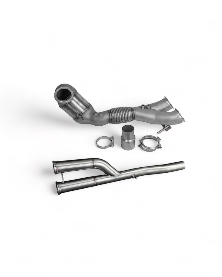 Bull-X Downpipe VAG 2.0 TSI EA888 Gen.4 FWD/AWD (z.B. Golf 8 GTI/R) HGDPBX003EGO-AWD-2