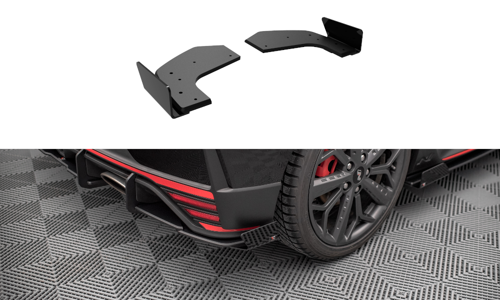 Street Pro Arka Yan splitters+ Kapaklar Hyundai I20 N Mk3 maxton HYI203NCNC-RSD1B+RSF1G