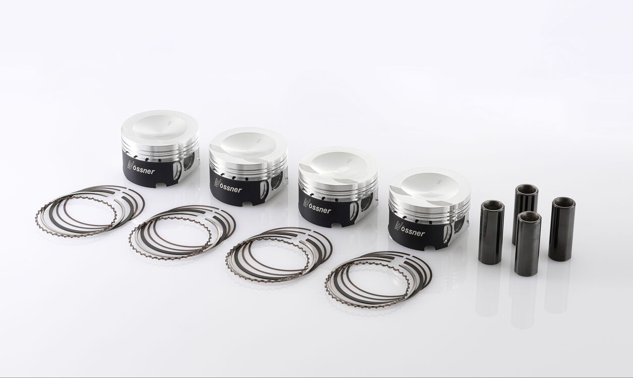 Wossner Dövme Piston Seti – VAG 1.8T 20V Turbo – 82.5mm – 8.5:1 CR (4’lü Set)  K9075D150
