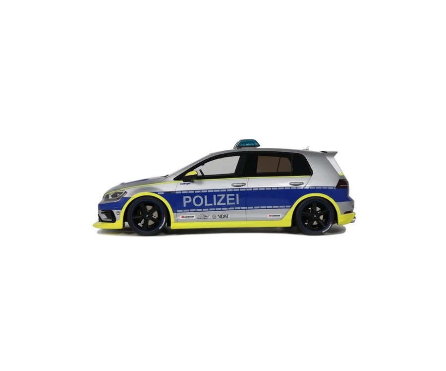 1:18 OTTO 2018 Volkswagen Golf 7 R Oettinger Polizei Diecast Model