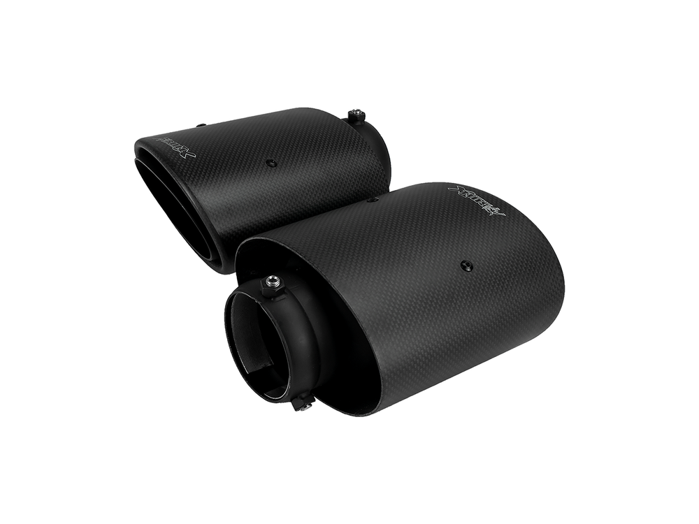 Bull-X Karbon Oval Egzoz Ucu Seti  – 145x90 mm (2’li)  HGERO14590