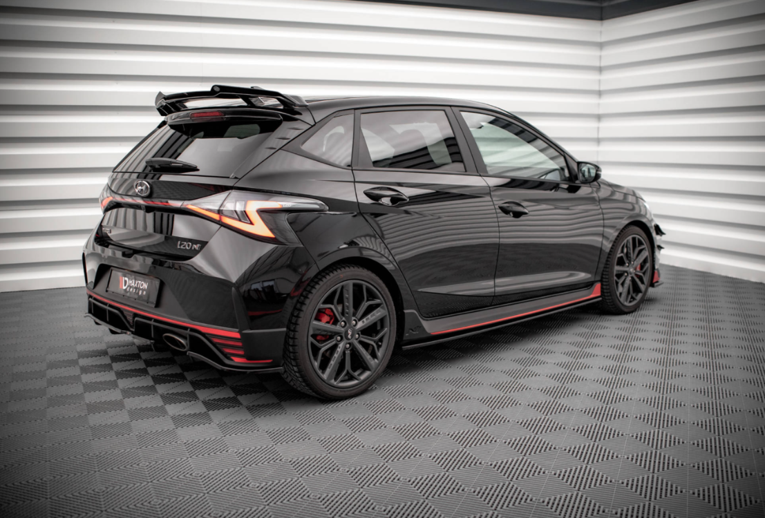 MAXTON Side Skirts Diffusers Hyundai i20N HY-I20-3-N-SD1G