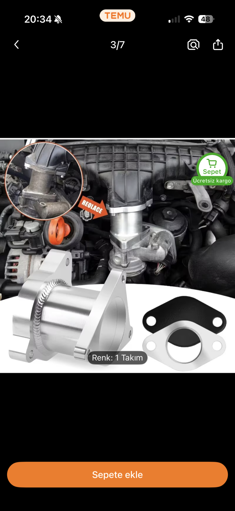 Darkside EGR İptal / Race Pipe – VAG 1.9 8V PD105 & 2.0 16V TDI PD, PPD, CR DSD1093.1