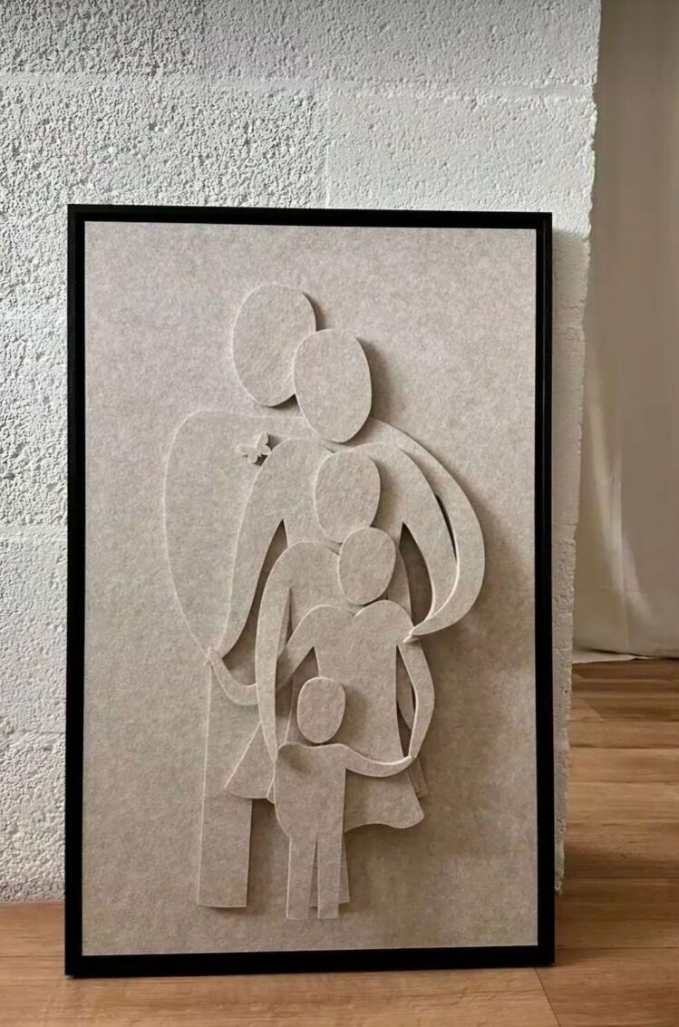 40x50 alçı portre