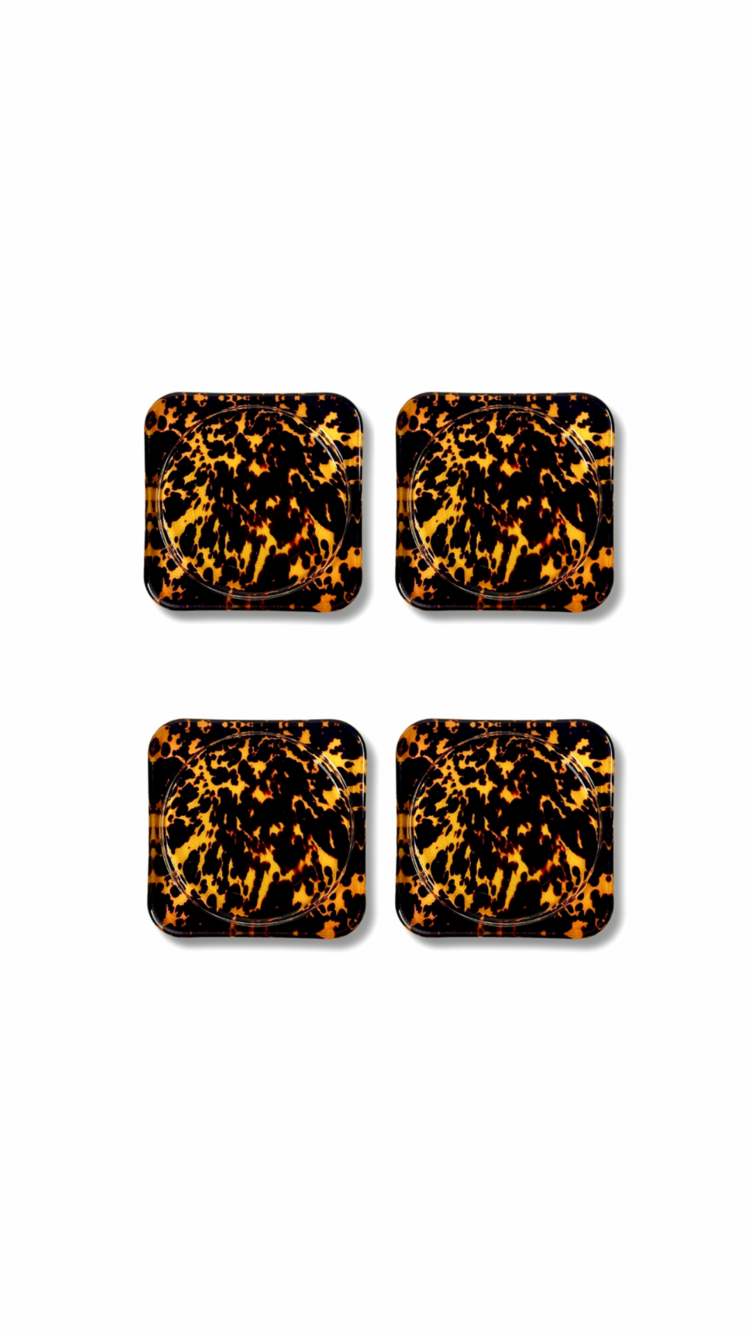 Tortoise 4'lü Set Glass Edition