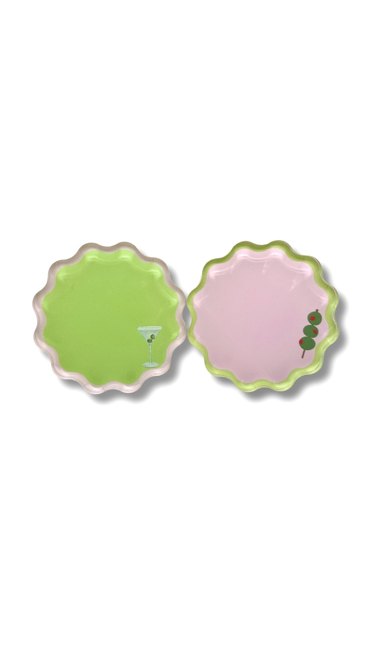 Sip of Olive Bardak Altlığı 2'li Set