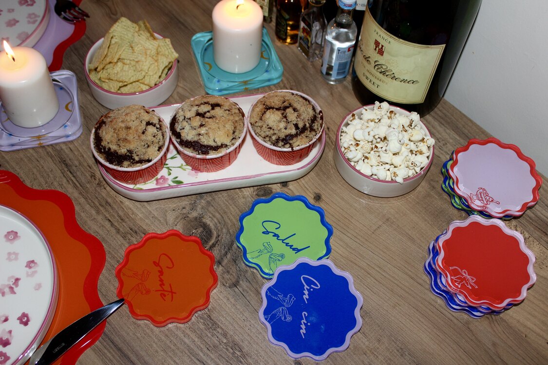 Sip&Toast Bardak Altlığı 4'lü Set