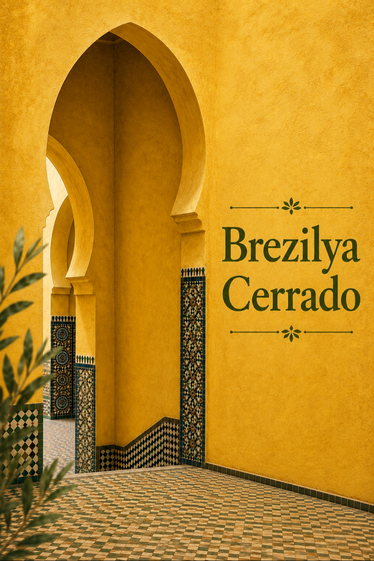 Brezilya Cerrado – Single Origin Espresso Çekirdeği  | 250 g.