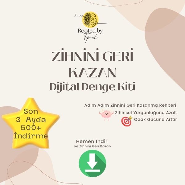 Zihnini Geri Kazan: Dijital Denge Kiti (PDF)