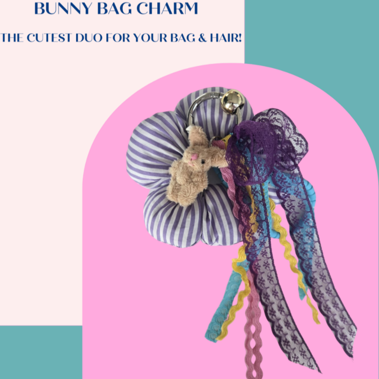 Bunny Bag Charm
