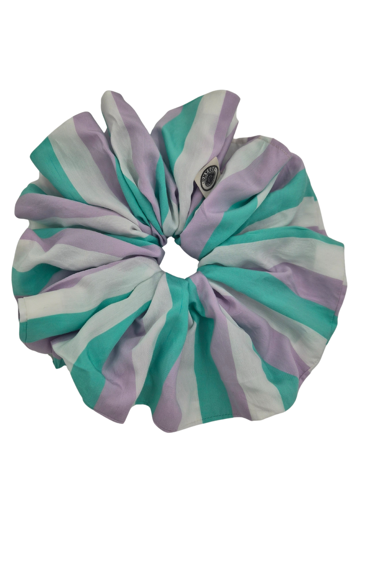 Jumbo Scrunchie (Mint Lilac)