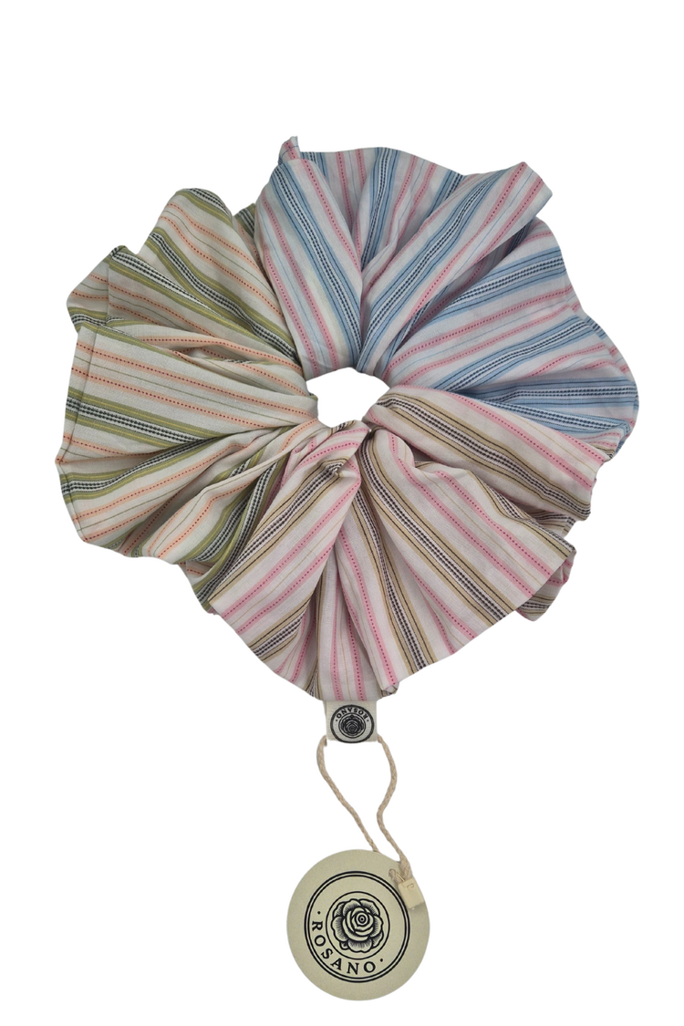 Jumbo Scrunchie (Stripe Multicolour)
