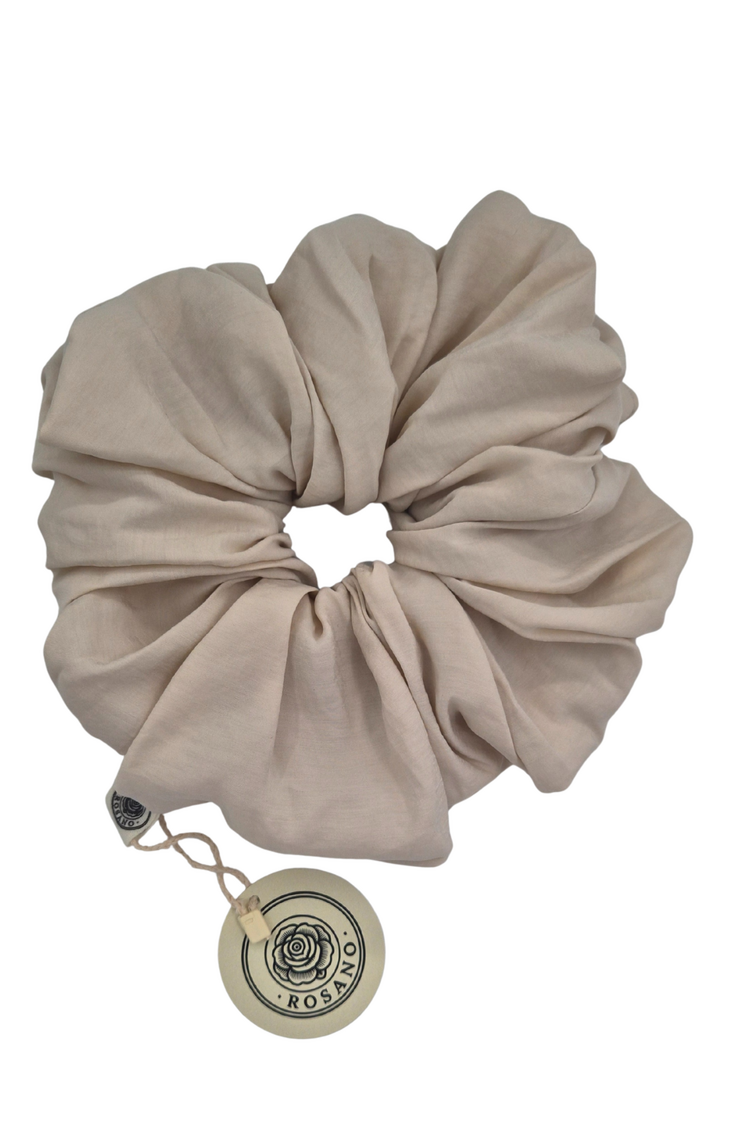 Jumbo Scrunchie (Beige)