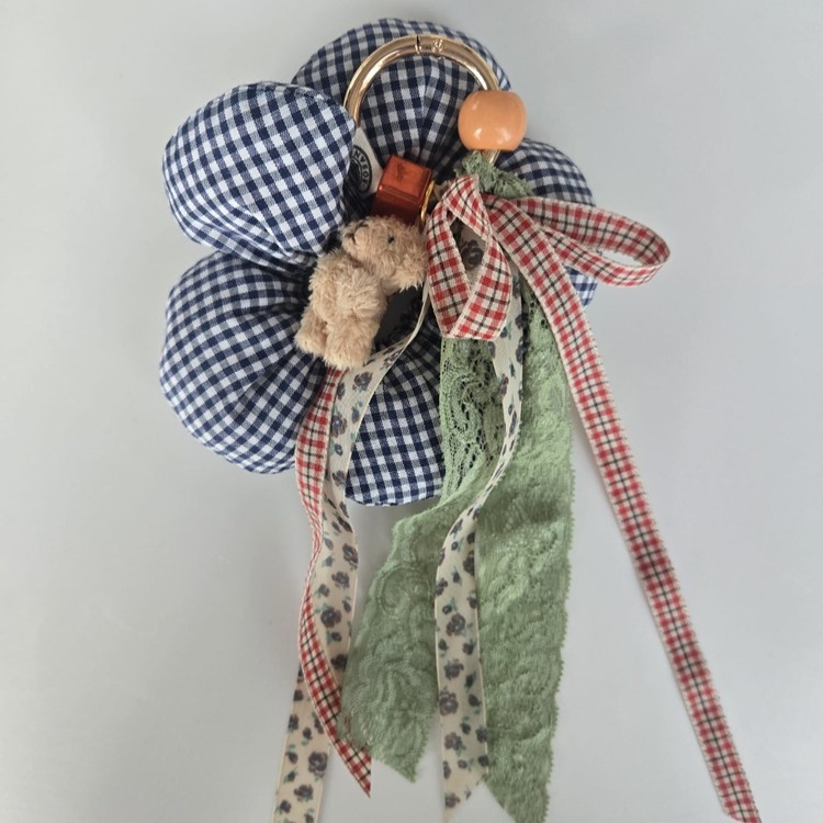 teddy bag charm