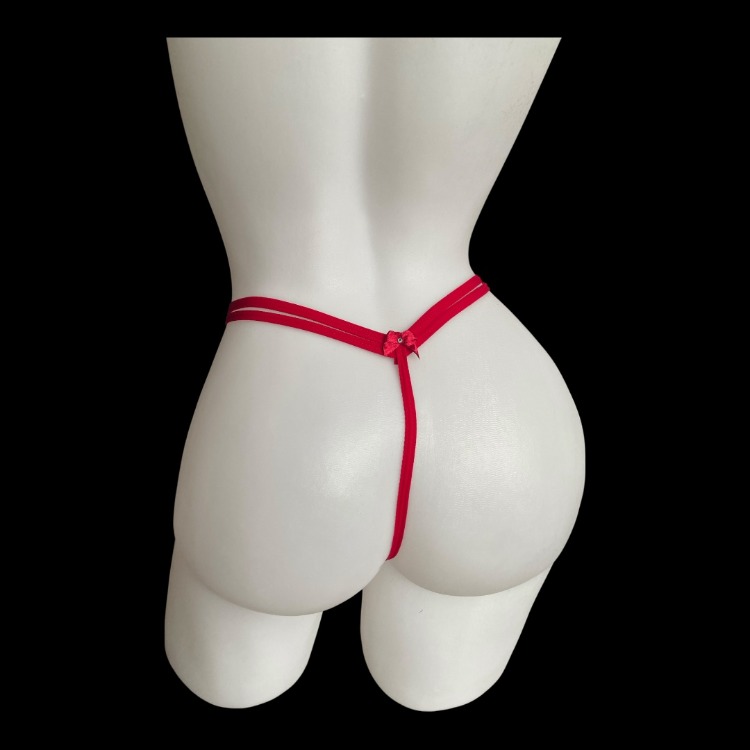 Kurdele Detaylı Tanga