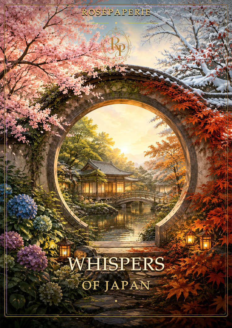 Whispers of Japan - Ephemera Book
