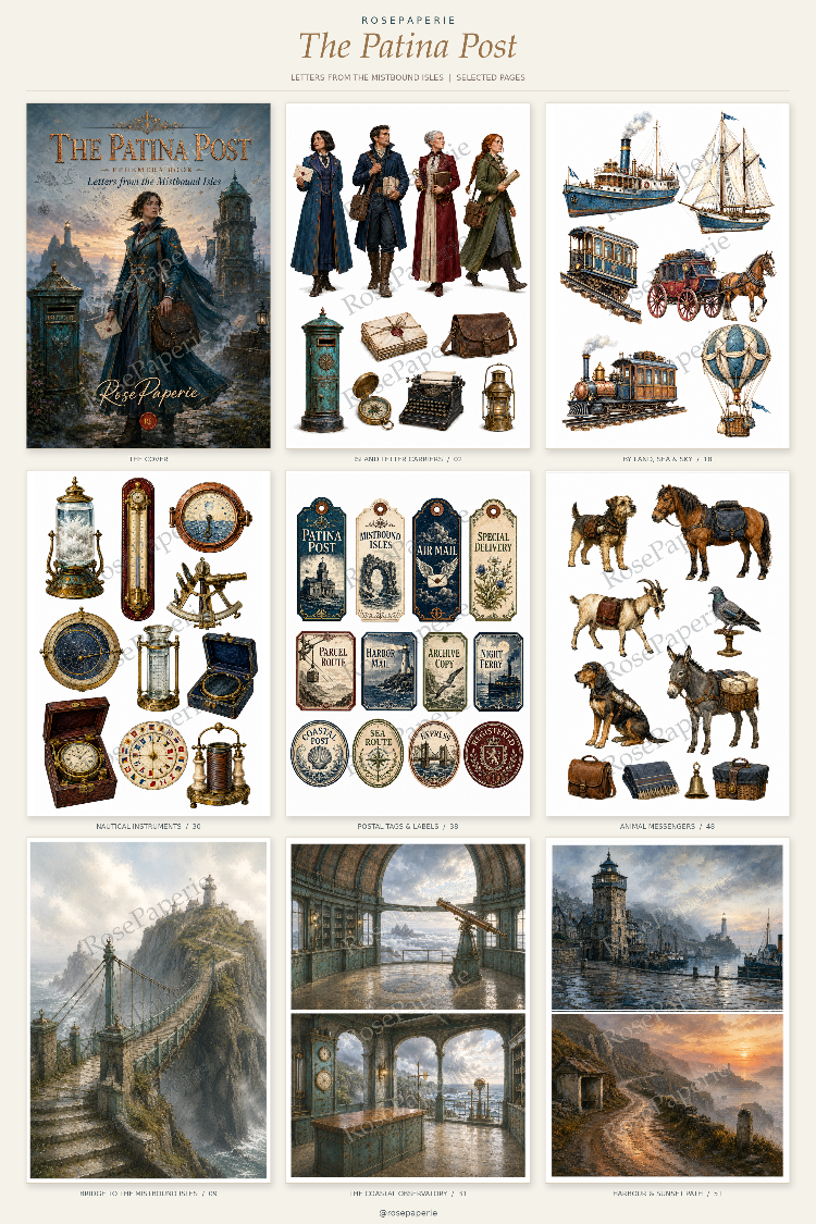 The Patina Post - I. Kitap - Ephemera Book