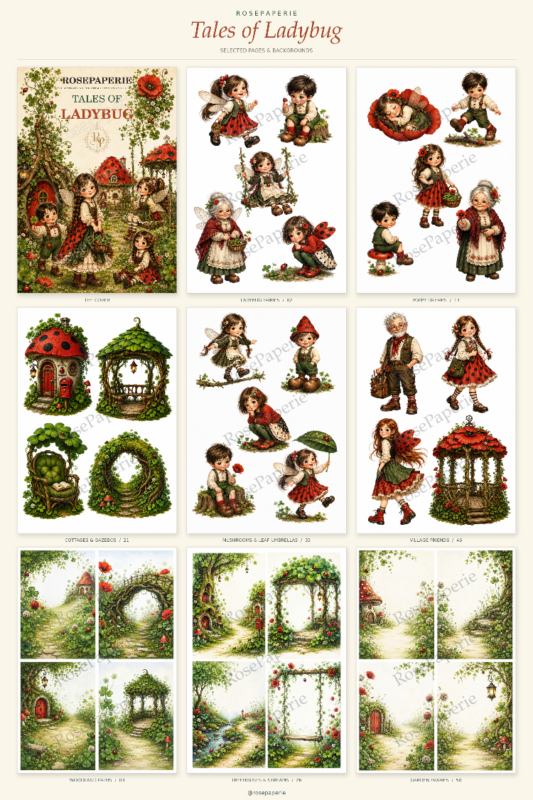 Tales of Ladybug - Ephemera Book