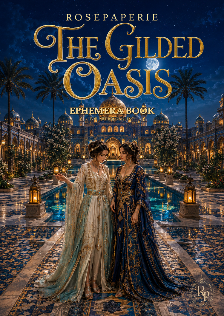 The Gilded Oasis -Ephemera Book