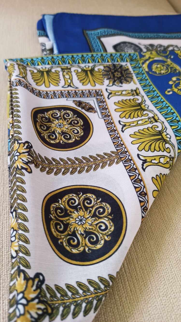 Etnik Desenli Vual Şal 