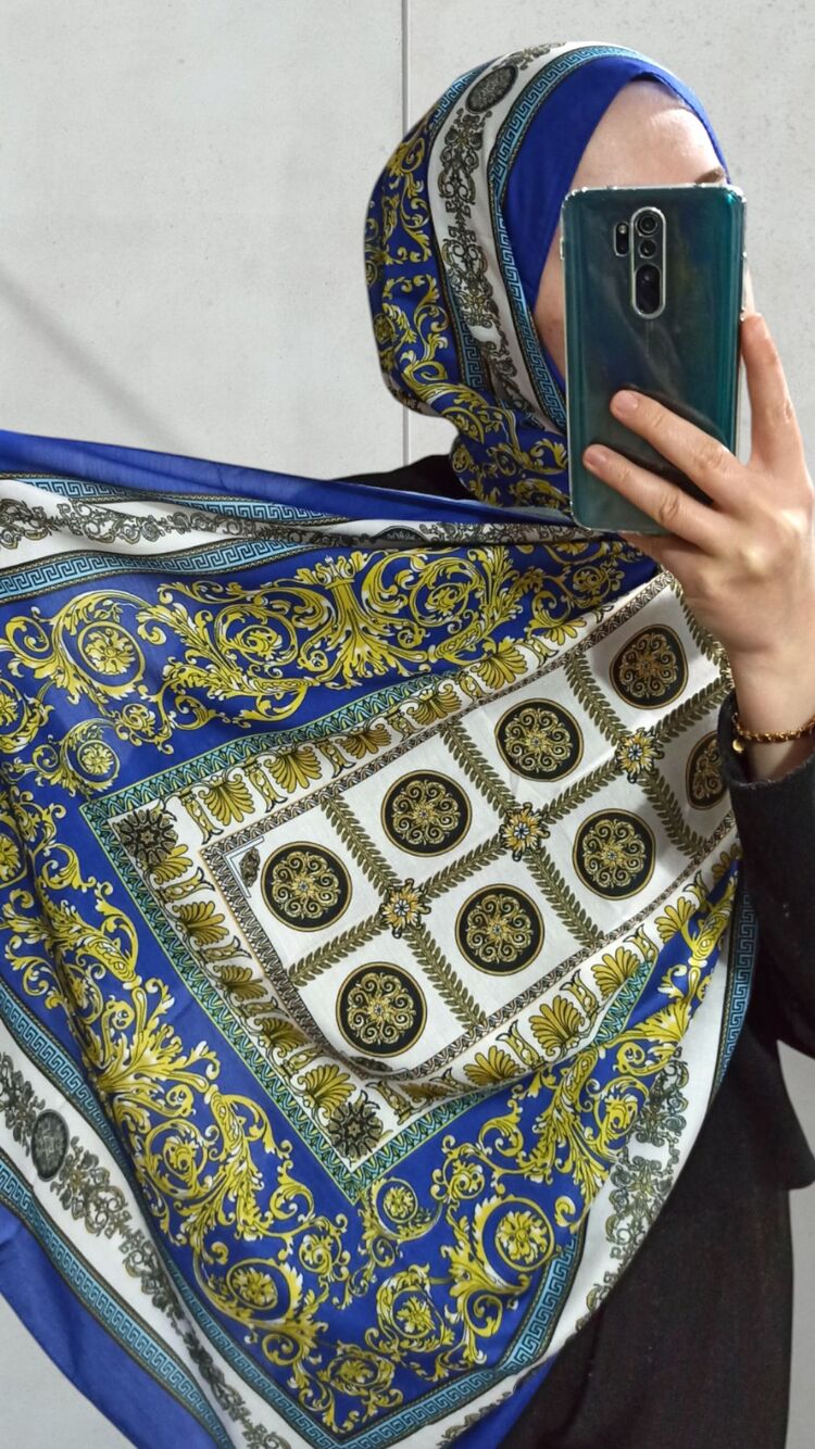 Etnik Desenli Vual Şal 