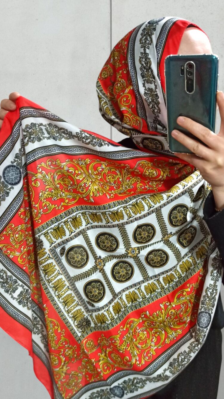 Etnik Desenli Vual Şal 
