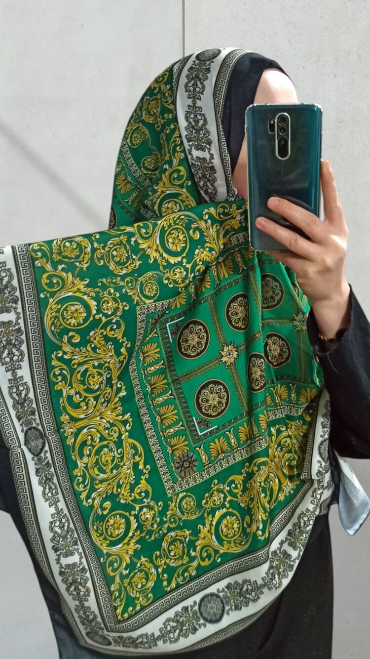 Etnik Desenli Vual Şal 