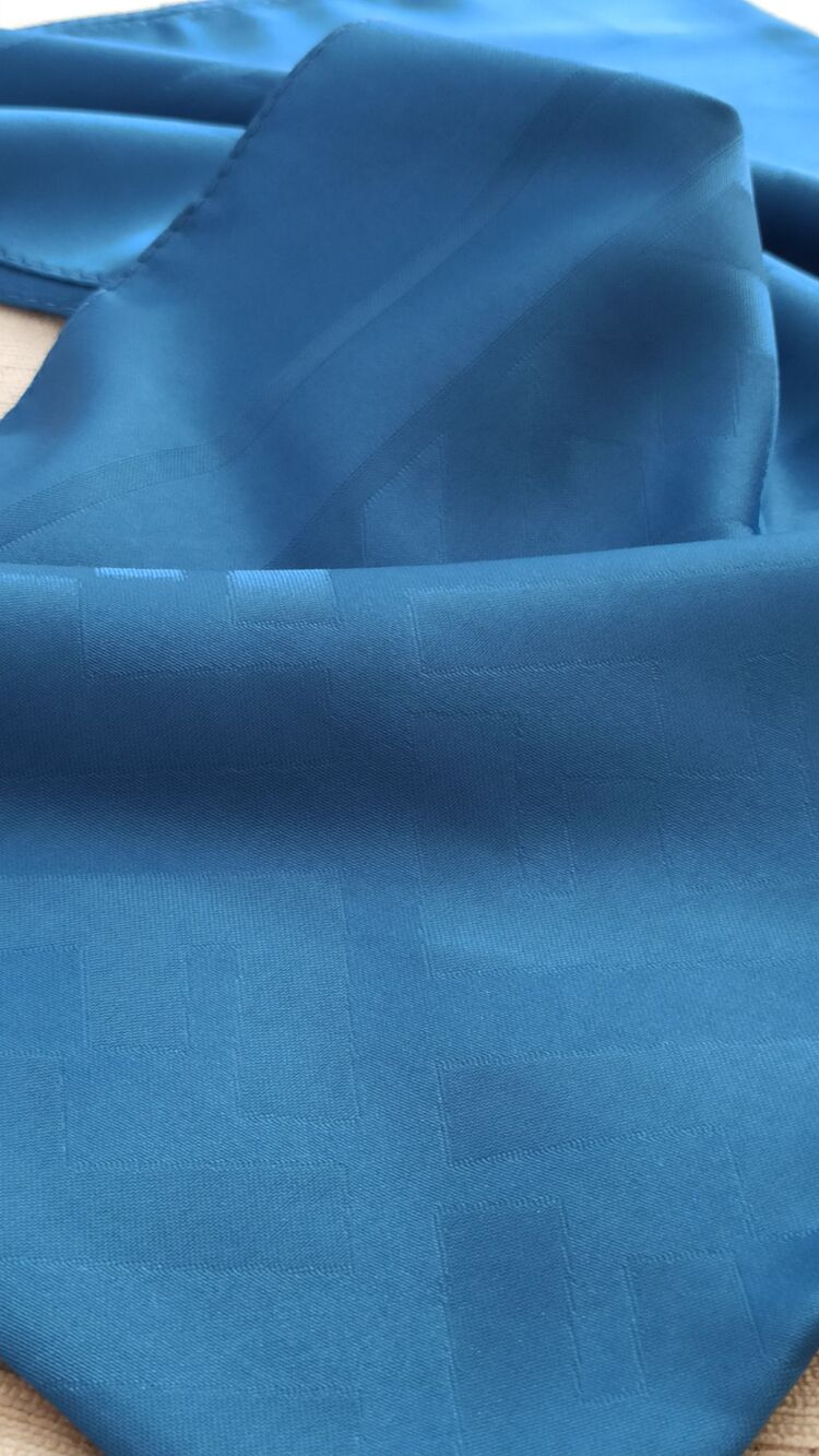 Fendi Mavi Jakar Eşarp