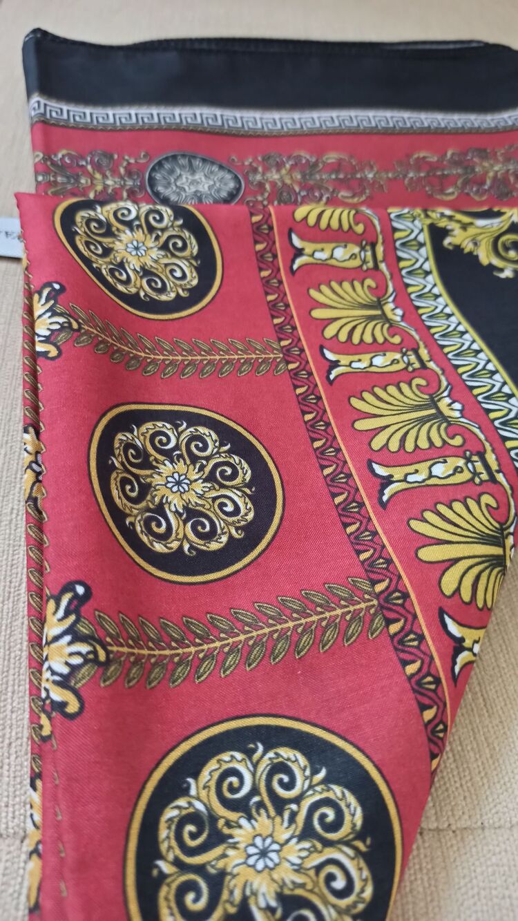 Etnik Desenli Vual Şal