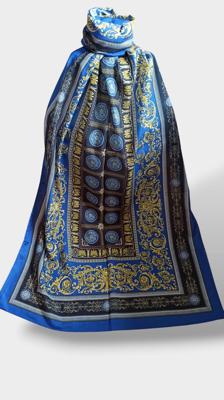 Etnik Desenli Vual Şal 