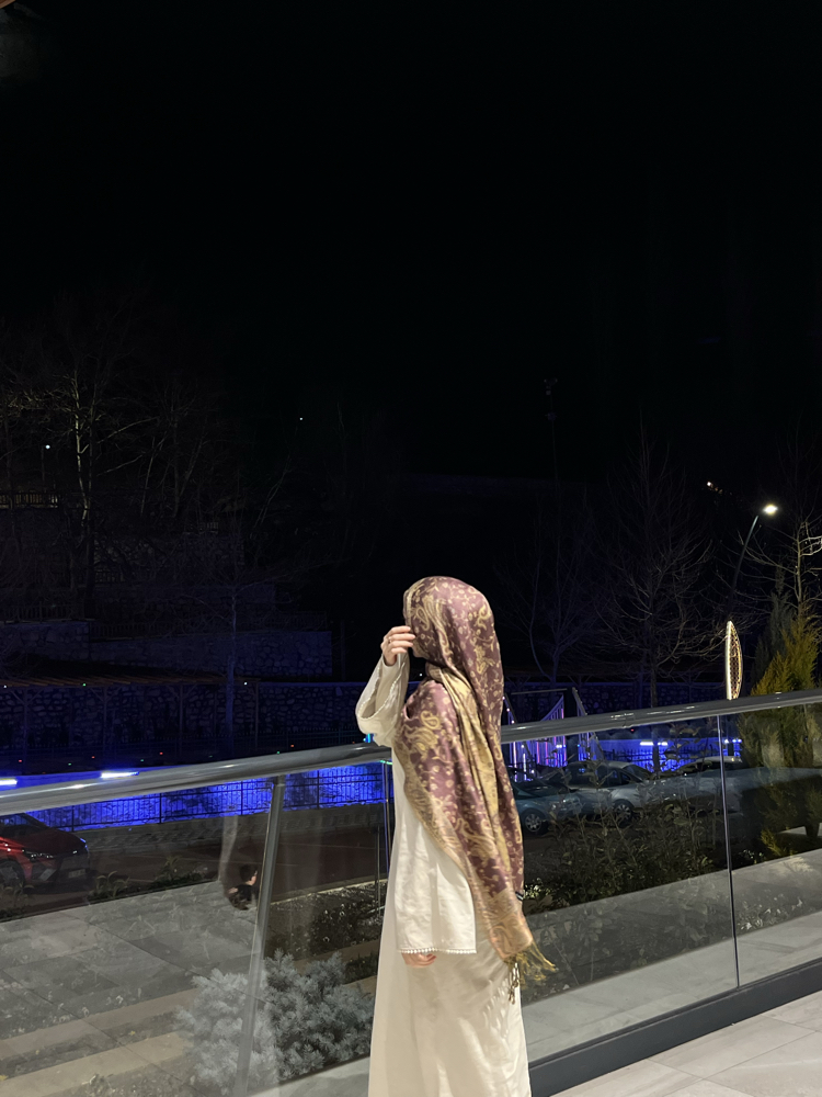 Roza Premium Dokuma Pashmina Şal 